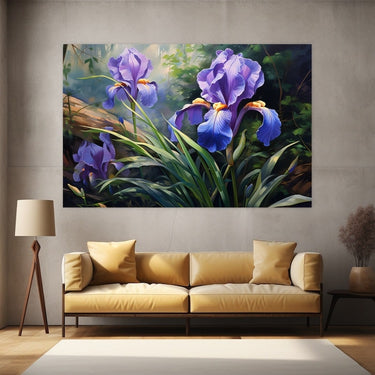 Tableau Iris Peinture
